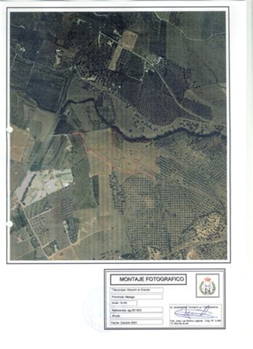 Nice flat plot of rustic land close to Alhaurin El Grande.